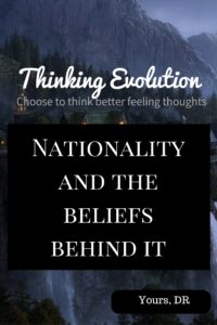Nationality and the beliefs behind it
